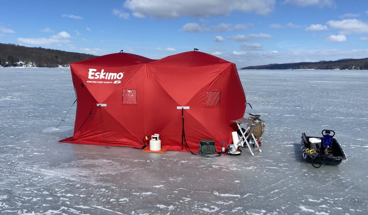 Professional Ice Fishing Guide Service